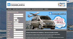 Desktop Screenshot of navette-aeroport-casablanca.com